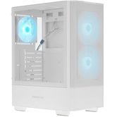 Корпус Powercase Mistral AY3W ARGB, Tempered Glass, 2x 140mm +1x 120mm ARGB Fans, белый, ATX  (CMAYW-A3)