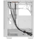 Корпус Powercase Mistral AY3W ARGB, Tempered Glass, 2x 140mm +1x 120mm ARGB Fans, белый, ATX  (CMAYW-A3)
