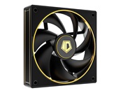 Вентилятор ID-COOLING AF-127-GDL 120x120x27мм (60шт./кор, PWM, резиновые углы, черный, 500-2000об/мин)  BOX