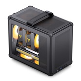 Корпус JONSBO C6 MAX Black, mini-ITX, mATX, черный
