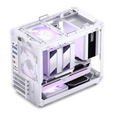 Корпус JONSBO C6 MAX White, mini-ITX, mATX, белый