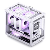 Корпус JONSBO C6 MAX White, mini-ITX, mATX, белый