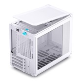 Корпус JONSBO C6 MAX White, mini-ITX, mATX, белый