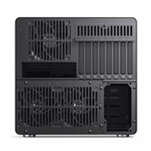 Корпус JONSBO N5 Black, 3x120mm Fan, mini-ITX, mATX, ATX, E-ATX, черный