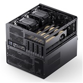 Корпус JONSBO N5 Black, 3x120mm Fan, mini-ITX, mATX, ATX, E-ATX, черный