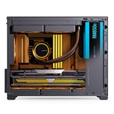 Корпус JONSBO D32 STD Black, TG, mini-ITX, mATX, черный