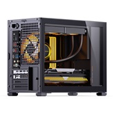 Корпус JONSBO D32 STD Black, TG, mini-ITX, mATX, черный