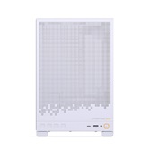 Корпус JONSBO D32 STD White, TG, mini-ITX, mATX, белый