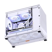 Корпус JONSBO D32 STD White, TG, mini-ITX, mATX, белый