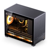 Корпус JONSBO D32 PRO Black, TG, mini-ITX, mATX, черный