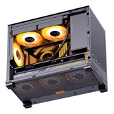 Корпус JONSBO D32 PRO Black, TG, mini-ITX, mATX, черный