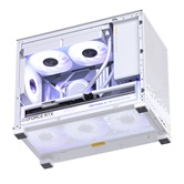 Корпус JONSBO D32 PRO White, TG, mini-ITX, mATX, белый