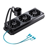 Комплект водяного охлаждения JONSBO TH-240 Black LGA 1700/1200/115X/AM5/AM4 (6шт/кор, TDP 260W, ARGB FAN and PUMP, PWM, DUAL FAN 120mm) RET