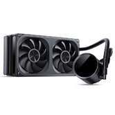 Комплект водяного охлаждения JONSBO TH-240 Black LGA 1700/1200/115X/AM5/AM4 (6шт/кор, TDP 260W, ARGB FAN and PUMP, PWM, DUAL FAN 120mm) RET