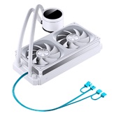 Комплект водяного охлаждения JONSBO TH-240 White LGA 1700/1200/115X/AM5/AM4 (6шт/кор, TDP 260W, ARGB FAN and PUMP, PWM, DUAL FAN 120mm, белый) RET