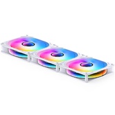 Вентилятор JONSBO FR-606W 120х120х25мм (60шт/кор, PWM, ARGB LED, 800-1500об/мин, белый) Retail