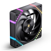 Вентилятор JONSBO HF2-120B 120х120х25мм (60шт/кор, PWM, ARGB LED, 800-2200об/мин, черный) Retail