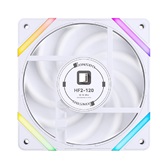 Вентилятор JONSBO HF2-120W 120х120х25мм (60шт/кор, PWM, ARGB LED, 800-2200об/мин, белый) Retail