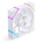 Вентилятор JONSBO HF2-120WR 120х120х25мм REVERSE (60шт/кор, PWM, ARGB LED, 800-2200об/мин, белый) Retail