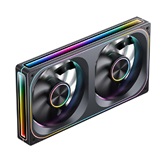 Вентилятор JONSBO ZA-240B (2 in 1) 242х123х28мм (20шт/кор, PWM, ARGB LED, 700-2400об/мин, черный) Retail