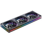 Вентилятор JONSBO ZA-360B (3 in 1) 362х123х28мм (16шт/кор, PWM, ARGB LED, 700-2400об/мин, черный) Retail