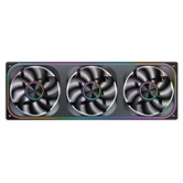 Вентилятор JONSBO ZA-360BR (3 in 1) 362х123х28мм REVERSE (16шт/кор, PWM, ARGB LED, 700-2400об/мин, черный) Retail