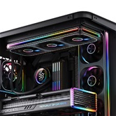 Вентилятор JONSBO ZA-360BR (3 in 1) 362х123х28мм REVERSE (16шт/кор, PWM, ARGB LED, 700-2400об/мин, черный) Retail