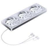 Вентилятор JONSBO ZA-360WR (3 in 1) 362х123х28мм REVERSE (16шт/кор, PWM, ARGB LED, 700-2400об/мин, белый) Retail