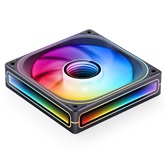 Вентилятор JONSBO ZB-120BR 120х120х28мм REVERSE (60шт/кор, PWM, ARGB LED, 700-2400об/мин, черный) Retail