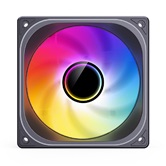 Вентилятор JONSBO ZB-120BR 120х120х28мм REVERSE (60шт/кор, PWM, ARGB LED, 700-2400об/мин, черный) Retail