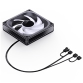 Вентилятор JONSBO ZB-120BR 120х120х28мм REVERSE (60шт/кор, PWM, ARGB LED, 700-2400об/мин, черный) Retail