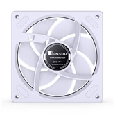 Вентилятор JONSBO ZB-120W 120х120х28мм (60шт/кор, PWM, ARGB LED, 700-2400об/мин, белый) Retail