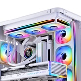 Вентилятор JONSBO ZB-120W 120х120х28мм (60шт/кор, PWM, ARGB LED, 700-2400об/мин, белый) Retail