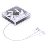 Вентилятор JONSBO ZB-120WR 120х120х28мм REVERSE (60шт/кор, PWM, ARGB LED, 700-2400об/мин, белый) Retail