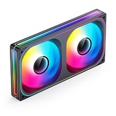 Вентилятор JONSBO ZB-240BR (2 in 1) 242х123х28мм REVERSE (20шт/кор, PWM, ARGB LED, 700-2400об/мин, черный) Retail