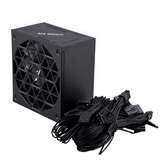 Блок питания 1STPLAYER ACK BRONZE 650W Black / ATX 3.1, APFC, 80 PLUS Bronze, Double Forward, full Teapo caps, 140mm fan, non-modular / HA-650AA2