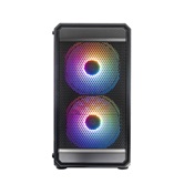 Корпус XASTRA  A303M 3FRGB Black mATX/Mesh/ tempered glass / 2x140mm + 1x120mm  FRGB fans/ A303M-2FC14F-1FC12F