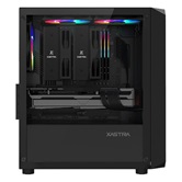 Корпус XASTRA  A303M 3FRGB Black mATX/Mesh/ tempered glass / 2x140mm + 1x120mm  FRGB fans/ A303M-2FC14F-1FC12F