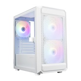Корпус XASTRA  A303M 3FRGB White mATX/Mesh/ tempered glass / 2x140mm + 1x120mm FRGB fans/ Door/ A303M-2FC14F-1FC12F-D-WH