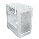 Корпус XASTRA  A303M 3FRGB White mATX/Mesh/ tempered glass / 2x140mm + 1x120mm FRGB fans/ Door/ A303M-2FC14F-1FC12F-D-WH