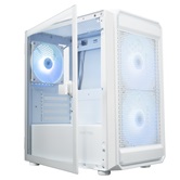 Корпус XASTRA  A303M 3ARGB White mATX/Mesh/ tempered glass / 2x140mm + 1x120mm ARGB PWM fans/ Door/ A303M-2FC14A-1FC12A-D-WH