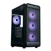 Корпус XASTRA  A403 4ARGB Black ATX/Mesh/ tempered glass / 4x120mm ARGB PWM fans/ A403-4FC12A