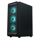 Корпус XASTRA  A403 4ARGB Black ATX/Mesh/ tempered glass / 4x120mm ARGB PWM fans/ A403-4FC12A