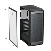 Корпус XASTRA  A403 4ARGB Black ATX/Mesh/ tempered glass / 4x120mm ARGB PWM fans/ A403-4FC12A