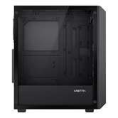 Корпус XASTRA  A406 4ARGB Black ATX/Mesh/ tempered glass / 4x120mm ARGB PWM fans/ A406-4FC12A
