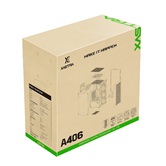 Корпус XASTRA  A406 4ARGB Black ATX/Mesh/ tempered glass / 4x120mm ARGB PWM fans/ A406-4FC12A