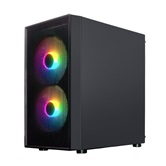 Корпус XASTRA  A305M 3FRGB Black mATX/Mesh/ tempered glass / 2x140mm + 1x120mm FRGB fans/ A305M-2FC14F-1FC12F