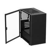Корпус XASTRA  A305M 3ARGB Black mATX/Mesh/ tempered glass / 2x140mm + 1x120mm ARGB PWM fans/ Door/  A305M-2FC14A-1FC12A-D
