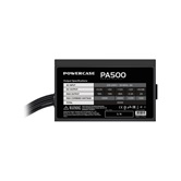 Блок питания Powercase PA500 (ATX 2.31, 500W, APFC, 120mm Fan) / PA-500SI