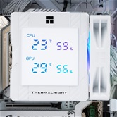 Кулер Thermalright Peerless Assassin 120 Digital ARGB White  LGA115X/1200/1700/1851AM4/AM5 (Dual Tower, 2x120mm ARGB PWM Fan, медное основание, 6 тепл. трубок 6мм) / TRPA120DAW